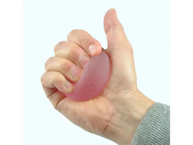 Handtrainer gelbal Able2 Extra Soft roze