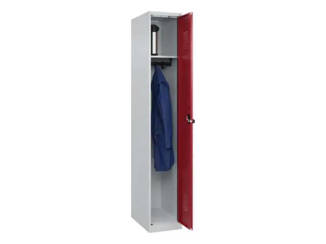 locker,HxBxD 1850x300x500mm,1vak,vak B 300mm,draaigrendel