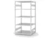 rayonnage modulaire,rayonnage départ,HxlxP 2000x1060x835mm