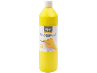 vingerverf Happy set met 10 flesjes 750 ml assorti - 12