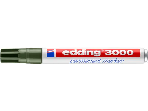 Viltstift edding 3000 rond 1.5-3mm olijfgroen