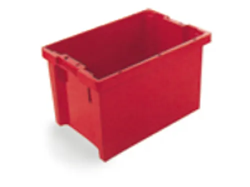 Draaistapelbak Pp Hxlxb 350X600X400Mm 65L Rood