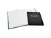 Livre d'or Balacron avec titre 100 pages blanches - 27x22 cm vertical