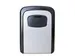 Sleutelkluis met combinatieslot 11.9 x 8.5 x 3.6cm Zwart Grijs