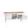 werkbank,HxBxD 830-930x1750x600mm,multiplexblad,uitrusting: 2laden