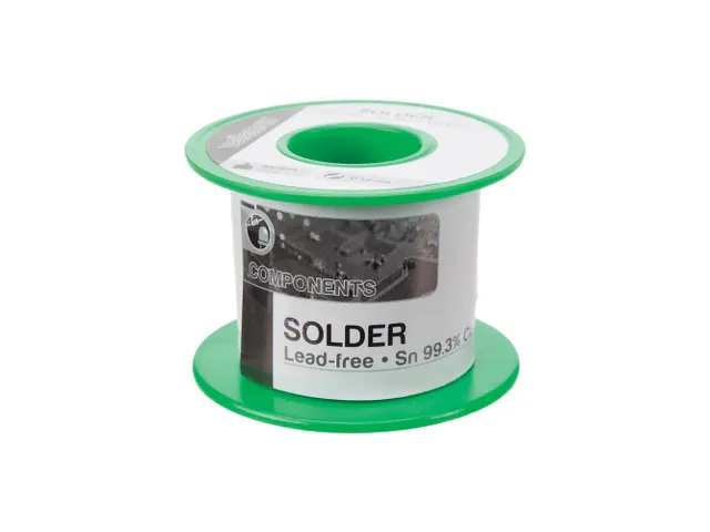 Soudure Sans Plomb Sn 99.3% - Cu 0.7% 1mm 100g