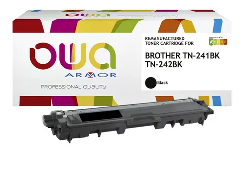 Toner OWA alternatief tbv Brother TN-241BK zwart
