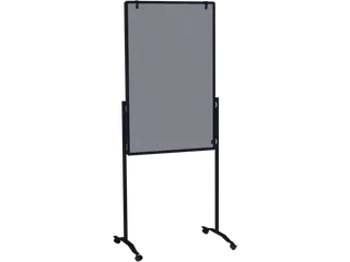 Legamaster Premium plus mobiel multibord grijs - 1