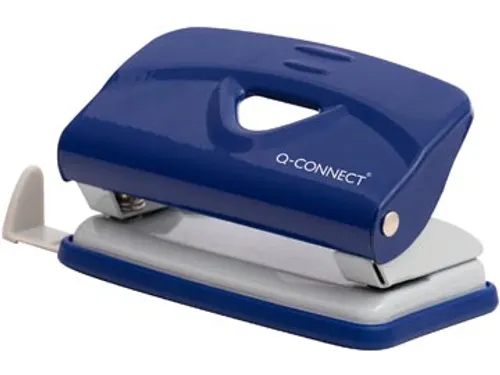 Q-CONNECT Light Duty perforator Metaal 2-gaats 10 vel Blauw