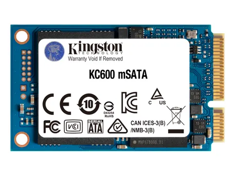 256G Solid State schijf KC600 Sata3 mSATA