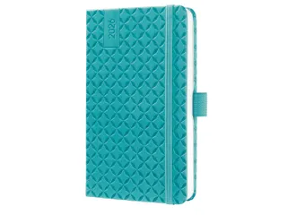 Weekagenda Flair A6 2026 (NL/FR/EN/DU) Aqua Green Hardcover - 1