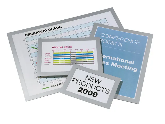 Duraframe Durable 487323 A3 zilvergrijs