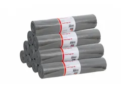 Afvalzak Quantore LDPE T50 60L grijs 60x90cm Voordeelbundel