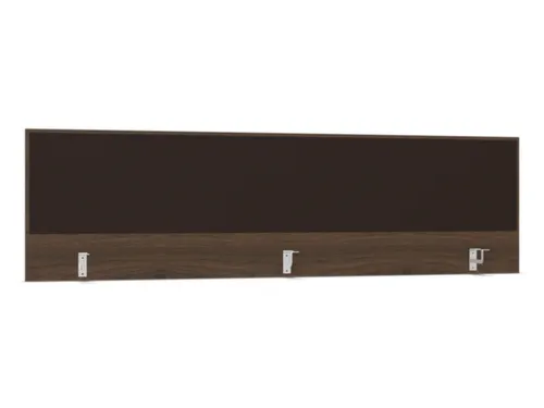 opzetpaneel bureau aanbouw achter NV bruin hickory bruin 2000mm