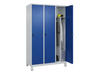 locker voor scheiding van kleding,HxBxD 1950x1200x500mm,3vak - 3