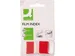 Index 25x45mm 50 Tabs Rood