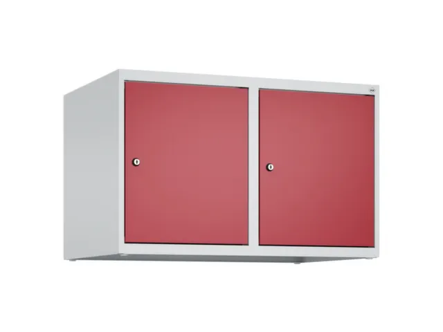 opzetkast,v. locker,2vak.,vak B 400mm,HxBxD 500x800x500mm,cilinderslot