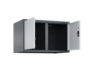 opzetkast,v. locker voor scheiding van kleding,2vak.,vak B 400mm - 1