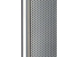 zijpaneel,v. achterzijde bureau,H 680mm,zilverkleurig - 1