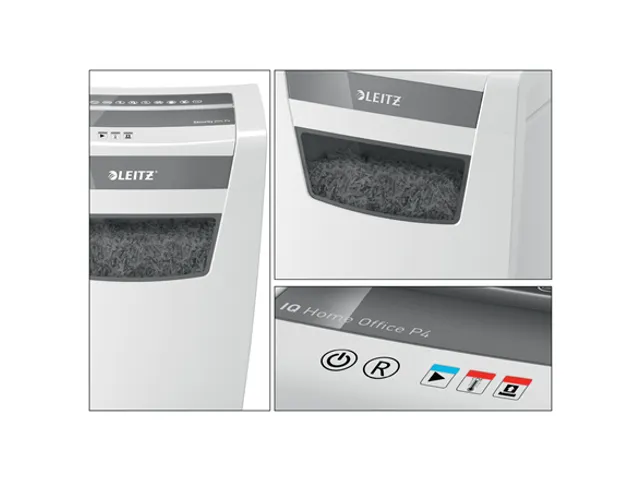 Leitz IQ Home Office Papiervernietiger P-4 Snippers 4x28mm