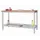 werkbank,HxBxD 900x1500x700mm,multiplexblad,onderstel/romp RAL6011