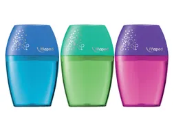 Puntenslijper Maped Shaker 1-gaats display à 25 stuks assorti