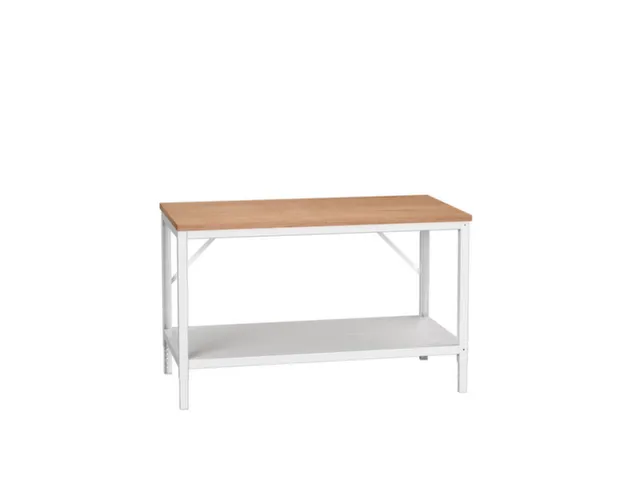 werkbank,HxBxD 780-930x1500x800mm,multiplexblad,4voeten