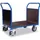 Platformwagen 1000kg Laadvlak Lxb 1225x800mm 2 Kopwanden Ral 5010