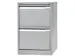 Hangmappenkast 711X47X622 Cm 2 Laden Zilver