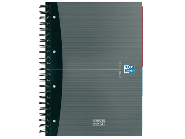 Bloc de cours Oxford Essentials A4+ 120fls double spirale assorti