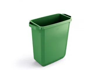 Rechthoekige Afvalbak Durabin 60 Liter Groen - 1