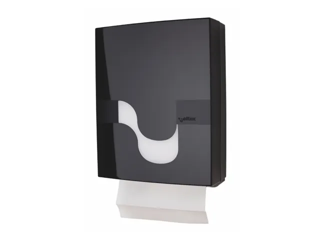 Handdoek dispenser Celtex V/Z-vouw zwart