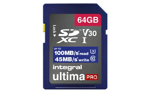 Geheugenkaart Integral SDHC-XC 64GB