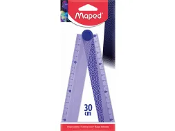 Liniaal Maped Deepsea Paradise opvouwbaar 30cm paars