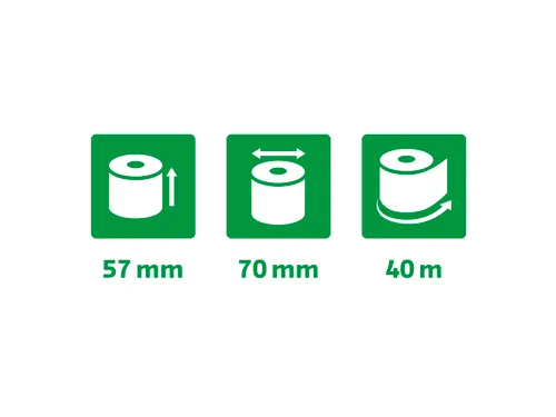Telrol 57x70x12mm 1-laags offset
