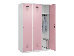 locker,HxBxD 1850x1200x500mm,3vak,vak B 400mm,cil.-slot