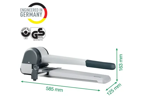 Leitz 5182 Heavy Duty Super perforator Metaal 2-Gaats 250vel Zilver