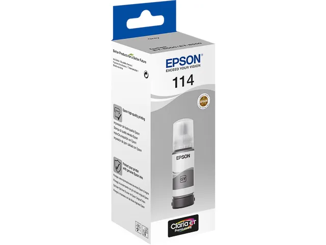 C13T07B540 114 EcoTank inktfles grijs (70 ml)