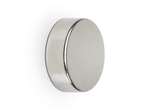 Neodymium magneet, Ø 15x5mm, 4,5 kg, 4 stuks