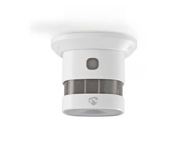 Rookmelder Nedis Zigbee 3.0 Wifi 10 jaar wit