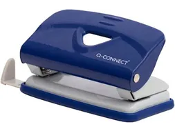 Q-CONNECT Light Duty perforator Metaal 2-gaats 10 vel Blauw