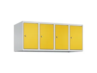 opzetkast,v. locker,4vak.,vak B 300mm,HxBxD 500x1200x500mm - 2