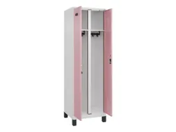 locker voor scheiding van kleding,HxBxD 1950x600x500mm,2vak