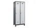 locker voor scheiding van kleding,HxBxD 1950x800x500mm,2vak