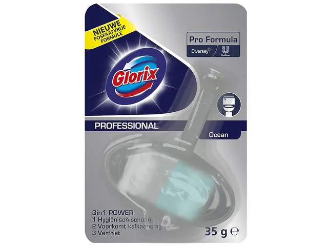 Glorix Toiletblok Ocean met houder 35 gram
