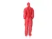 CMT Coverall met ritssluiting Non Woven PP Rood Maat M doos 50 stuks