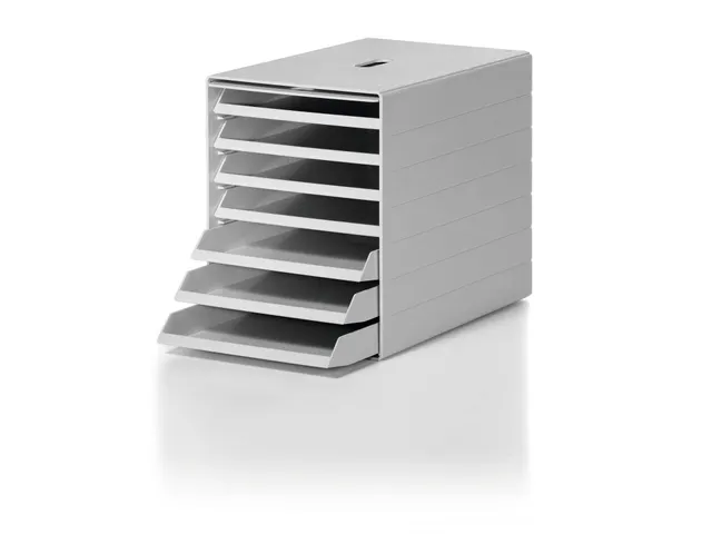 Durable Ladenkast Idealbox Plus Grijs 7 Laden