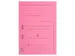 Dossiermap met 2 kleppen SUPER 250 Contact 24x32cm roze 25 Stuks