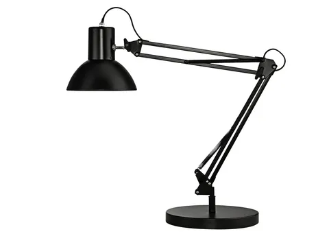 Unilux Success 66 bureaulamp met klem en voet Zwart