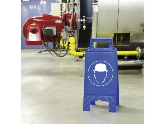 Support D'avertissement Utiliser Une Protection De La Tête Pliable